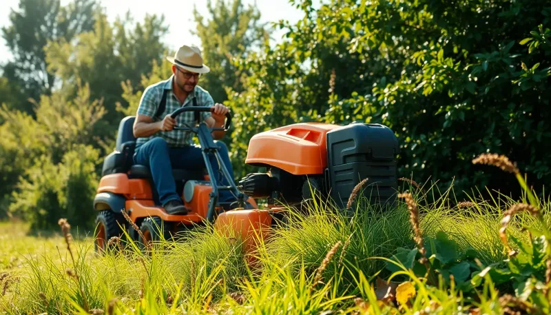 Découvrez la tondeuse débroussailleuse Kiva pour un jardin impeccable