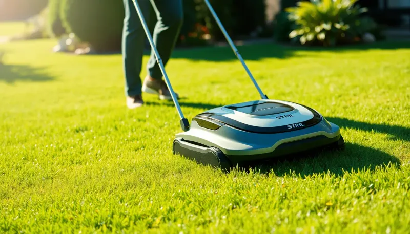Le robot tondeuse Stihl : un entretien de jardin sans effort