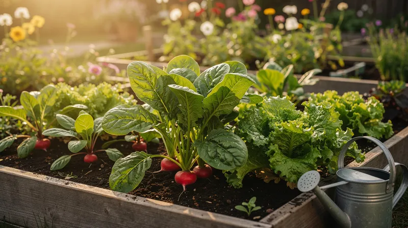 Les légumes qui poussent vite au potager : guide pratique