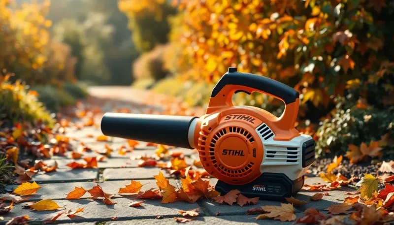 Les meilleurs souffleurs Stihl à batterie pour un jardin impeccable